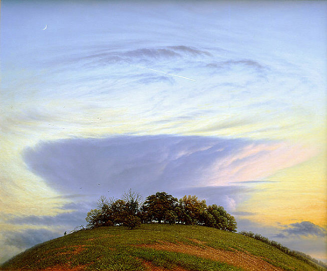 'The Climb'  oil 40" x 48"
