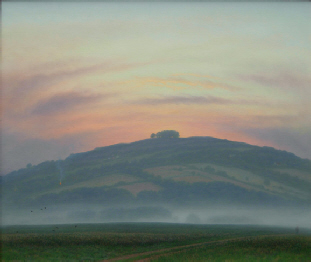 'About the Hill'  oil 30" x 36"